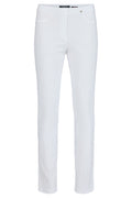 Robell 51559-5499-10 Bella K (73cm) Petite Trouser - White (10) by Robell shop Dotique for stylish comfortable pants