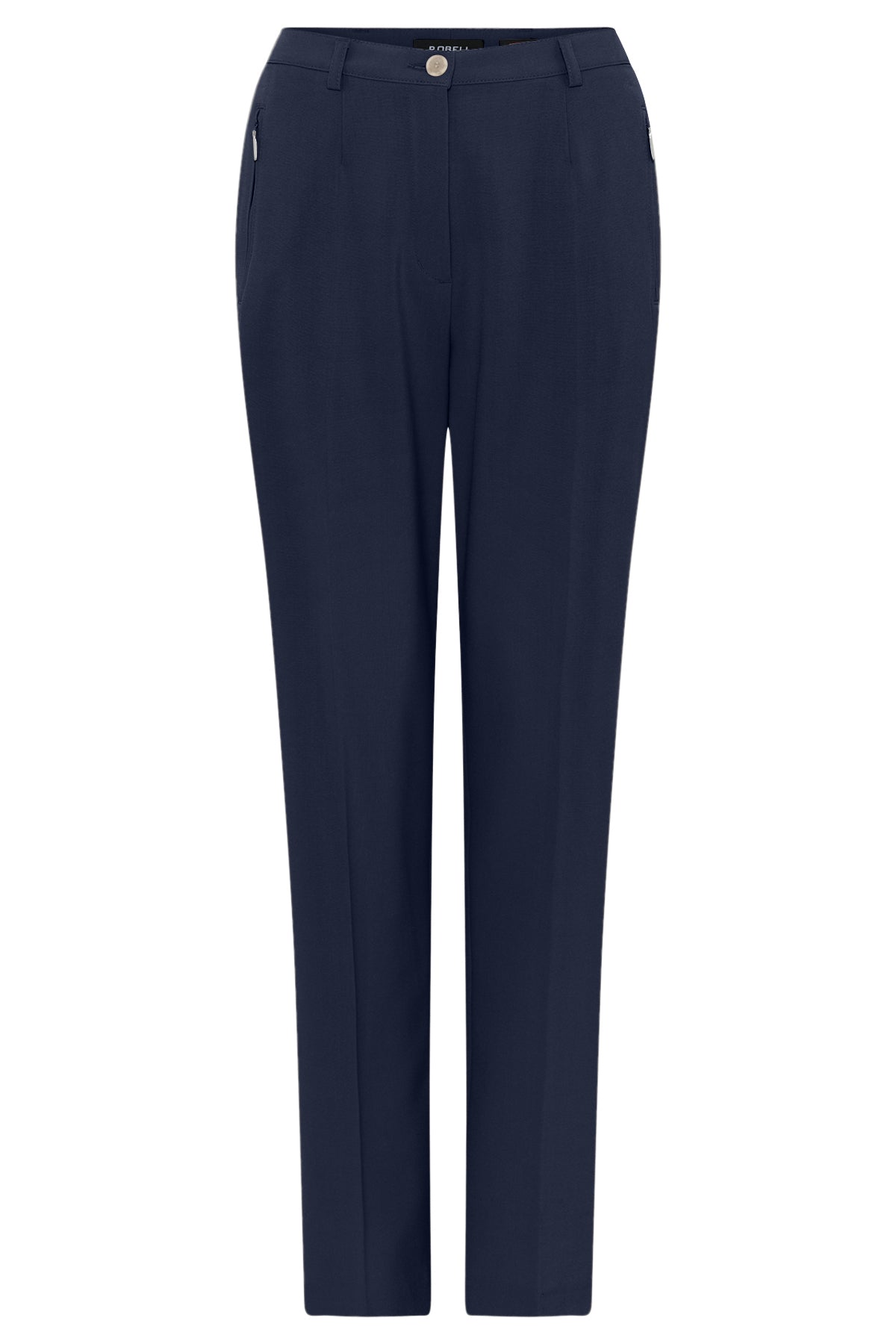 Robell 51562 5405 Sahra Short Fit Trouser( 73cm) - Navy - Dotique - Robell