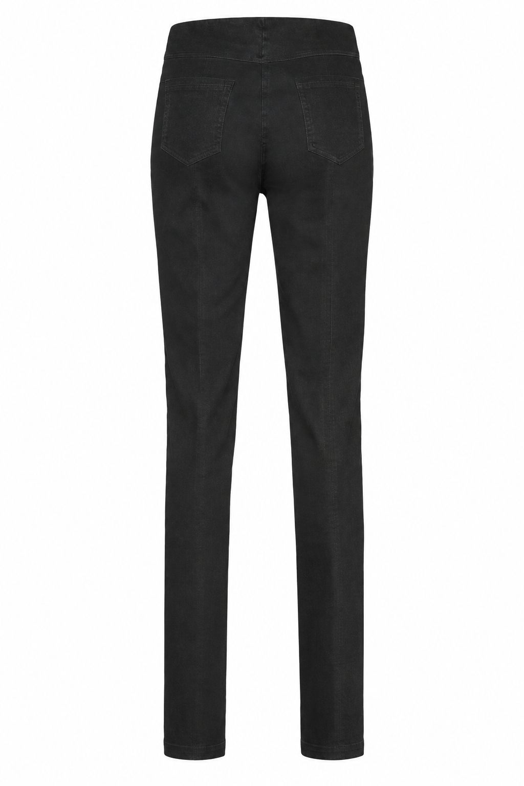 Robell Bella Powerstretch Denim trousers Black (78cm) 51580-5448-90, back view — Shop Robell at Dotique