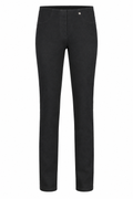 Robell Bella Powerstretch Denim trousers Black (78cm) 51580-5448-90, front view — Shop Robell at Dotique