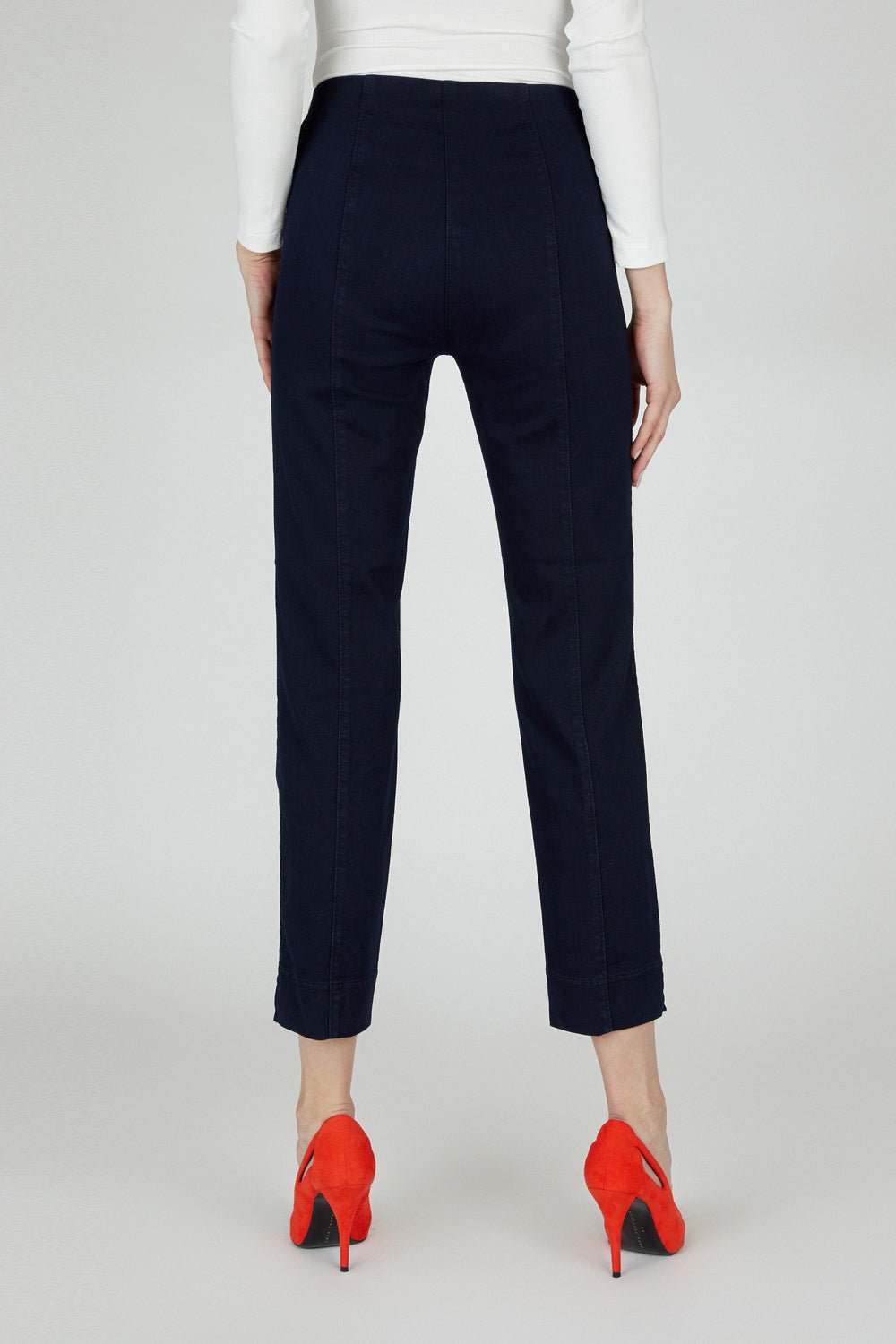 Robell 51639 - 5448 Marie Trouser Short 73cm - Black(90) - Dotique - Robell