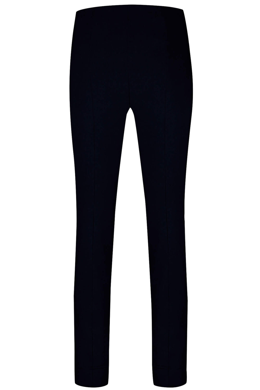 Robell 51673-5499-90 Rose Black Full Length Slim Fit Trousers - Dotique
