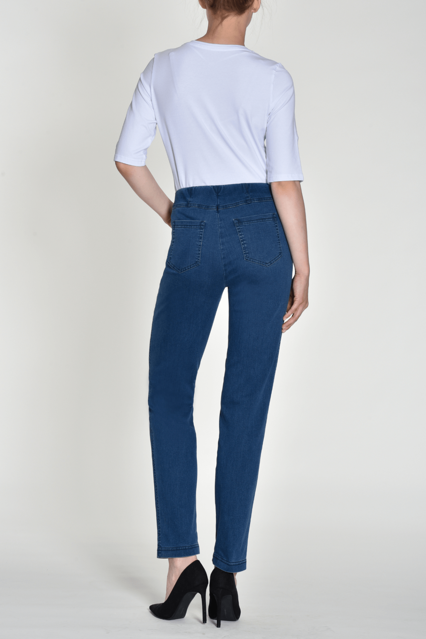 Robell 52560 5448 Bella Petite Jeans Blue Denim 64 (73cm) - Dotique - Robell