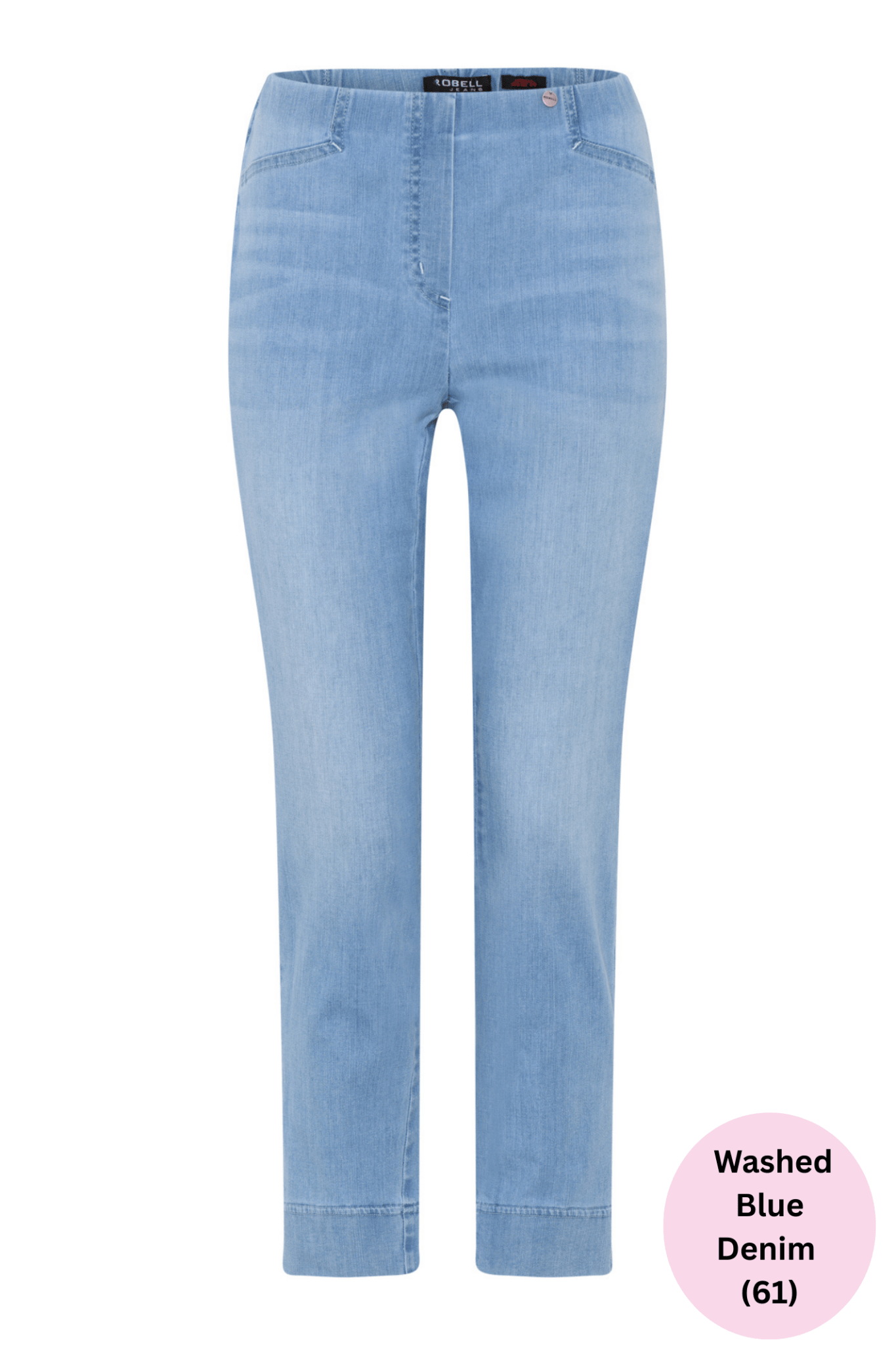 Robell 52638-54159 Rose 09 Lightweight Denim Pull On Jeans (68cm)