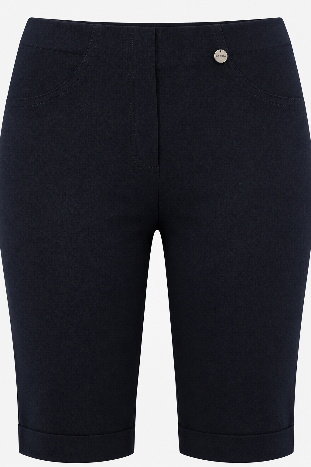 Robell Bella 04 shorts Navy (28cm) 52665-5499-69, detail view — Shop Robell at Dotique