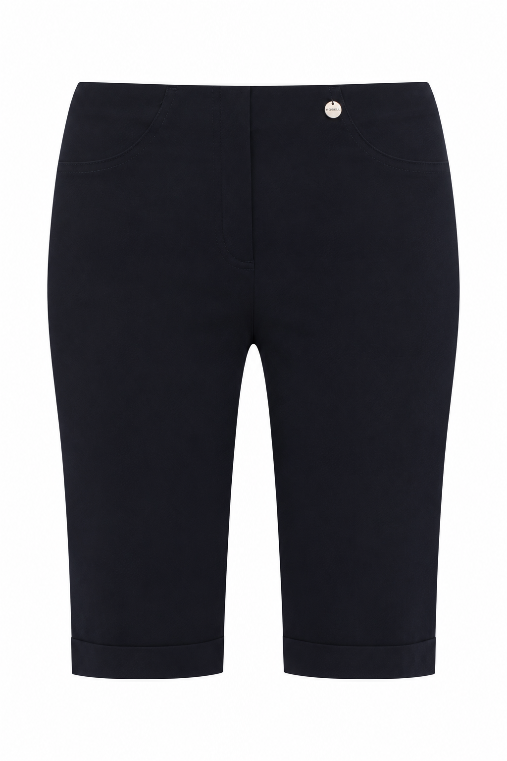 Robell Bella 04 shorts Navy (28cm) 52665-5499-69, front view — Shop Robell at Dotique