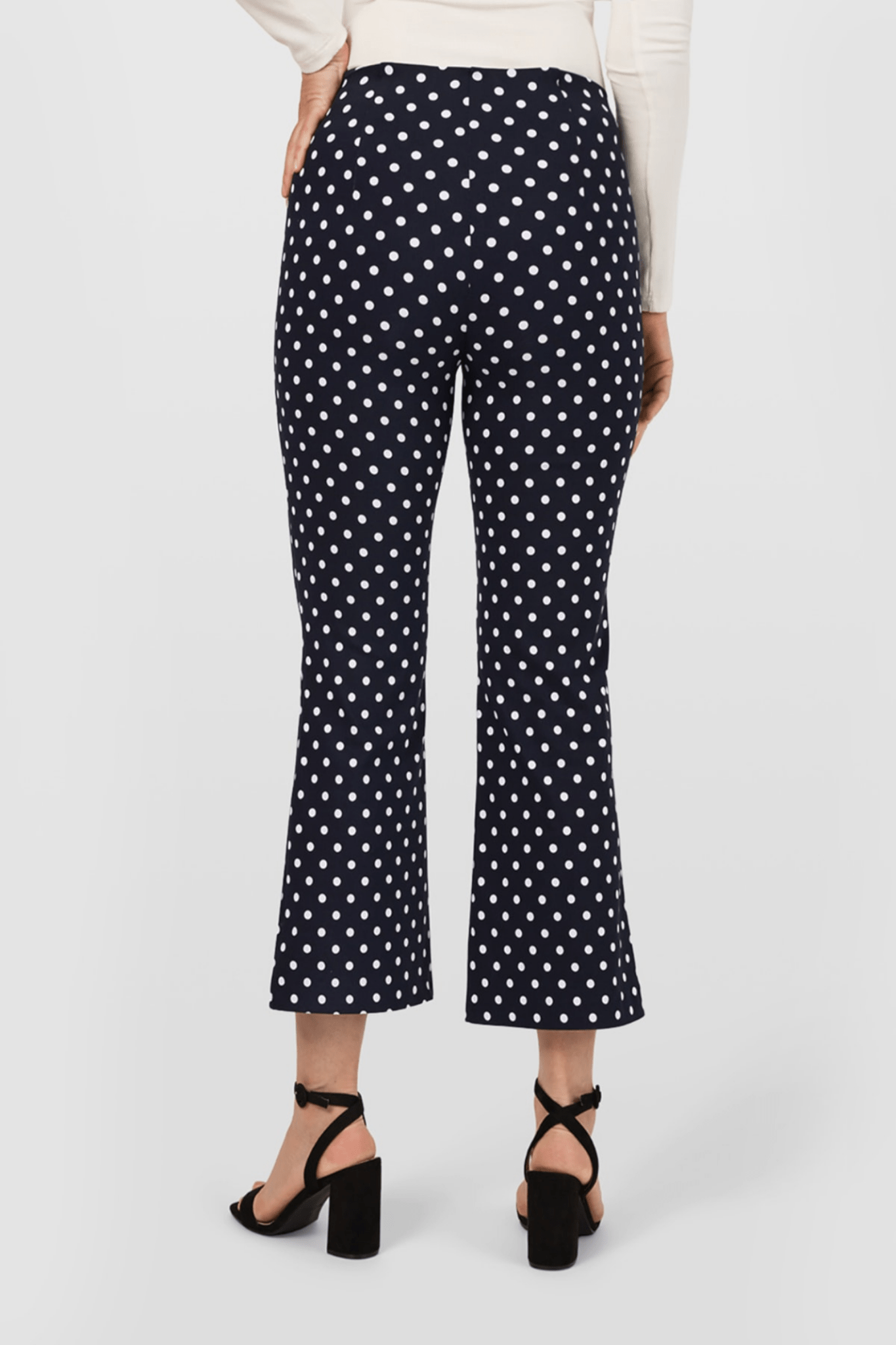 Robell 53241-54570-69 Joella 09 (65cm) Navy Polka Dot Trousers Dotique