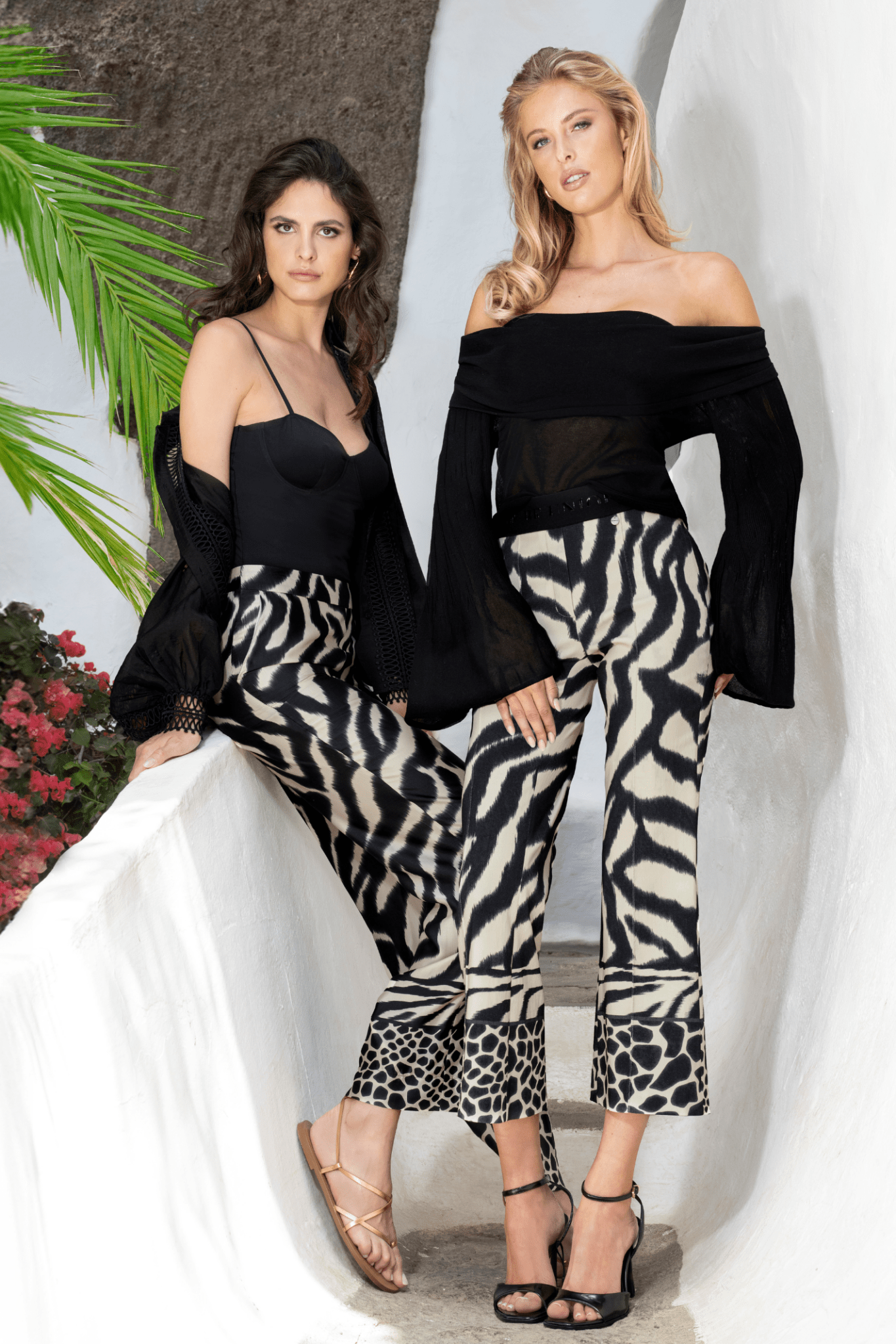Robell 53499 - 5662 - 14 Joella 09 Trousers (65cm) Animal Print - Dotique