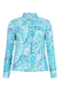 Robell 57609 5654 Blue/Green Happy Jacket - Dotique