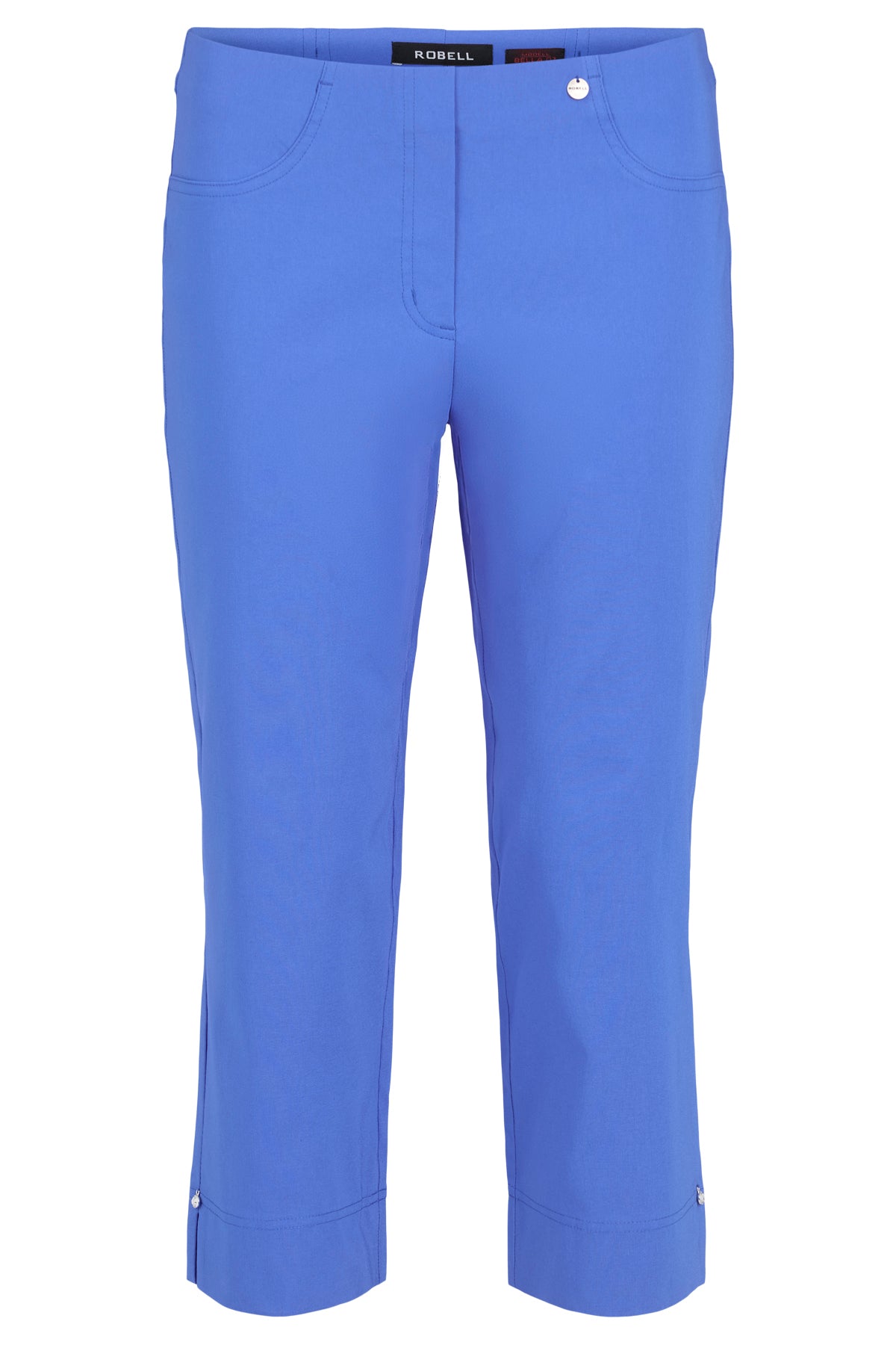 Robell Bella 07 (55cm) trousers Blue 52645-5499-621 front view – shop Robell at Dotique