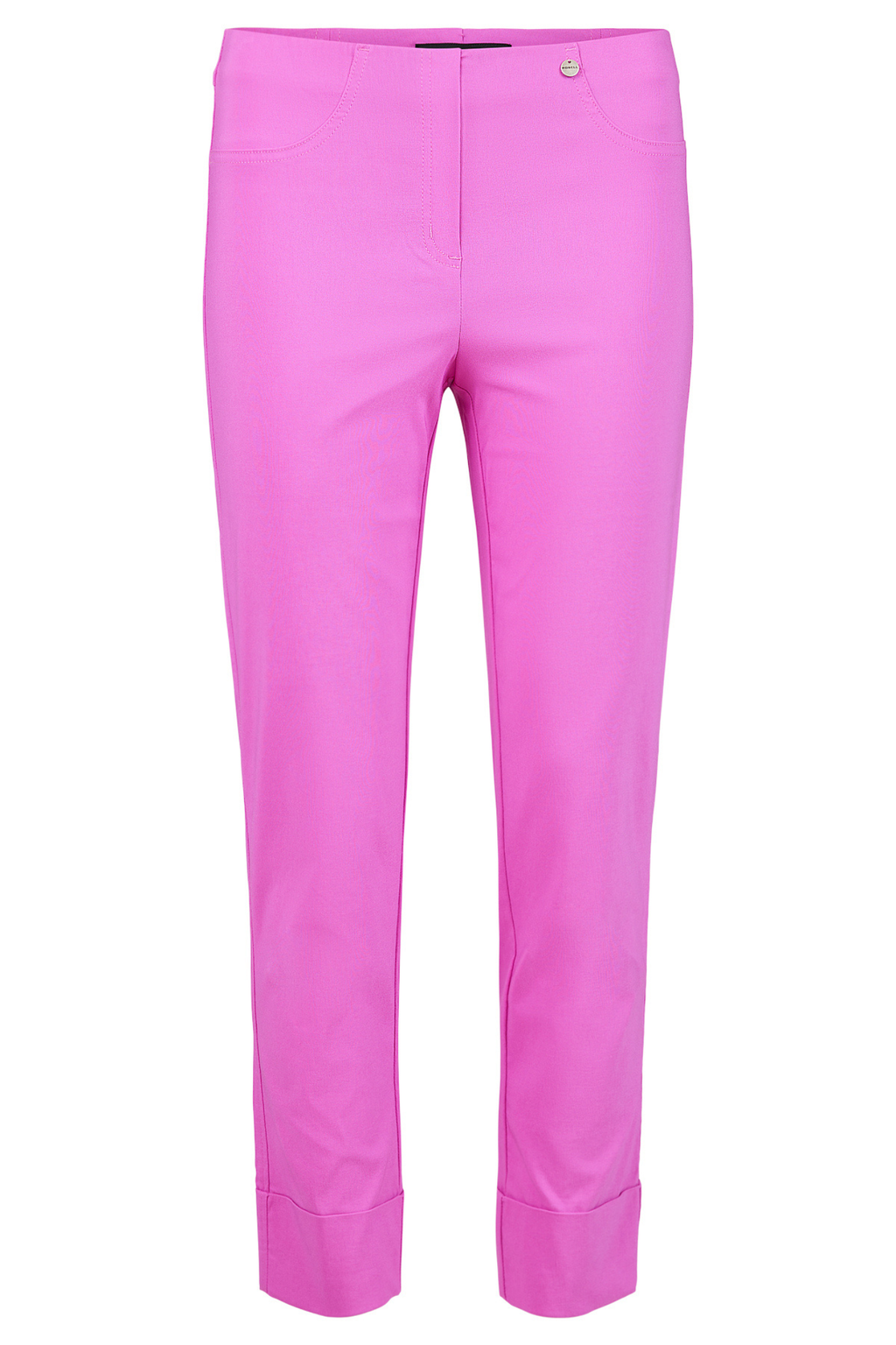Robell Bella 09 51568-5499-435 Pink (435) trousers by Robell shop stylish pink pants at Dotique