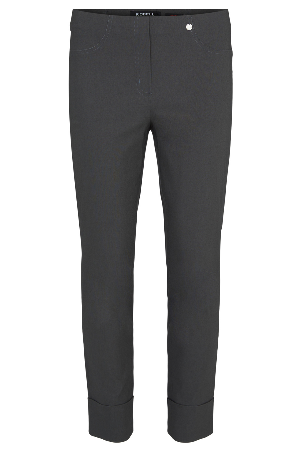 Robell Bella 09 trousers in stretch bengaline with a flattering pull-on fit. Smart, comfortable and easy to wear. Shop now at Dotique.