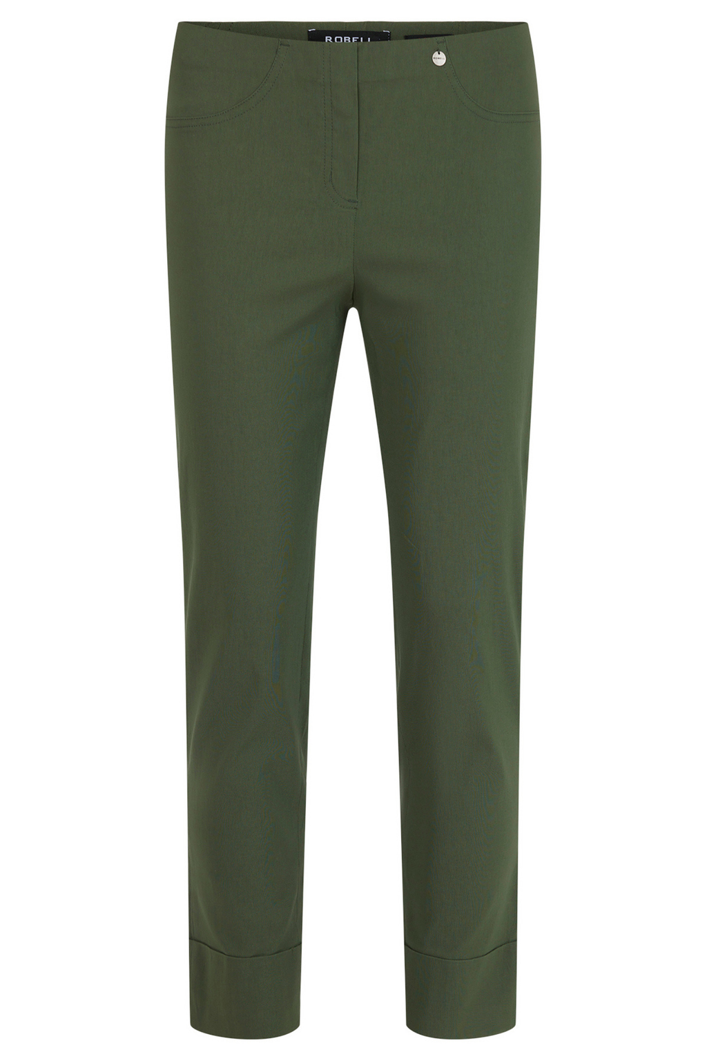 Robell Bella 09 trousers in stretch bengaline with a flattering pull-on fit. Smart, comfortable and easy to wear. Shop now at Dotique.