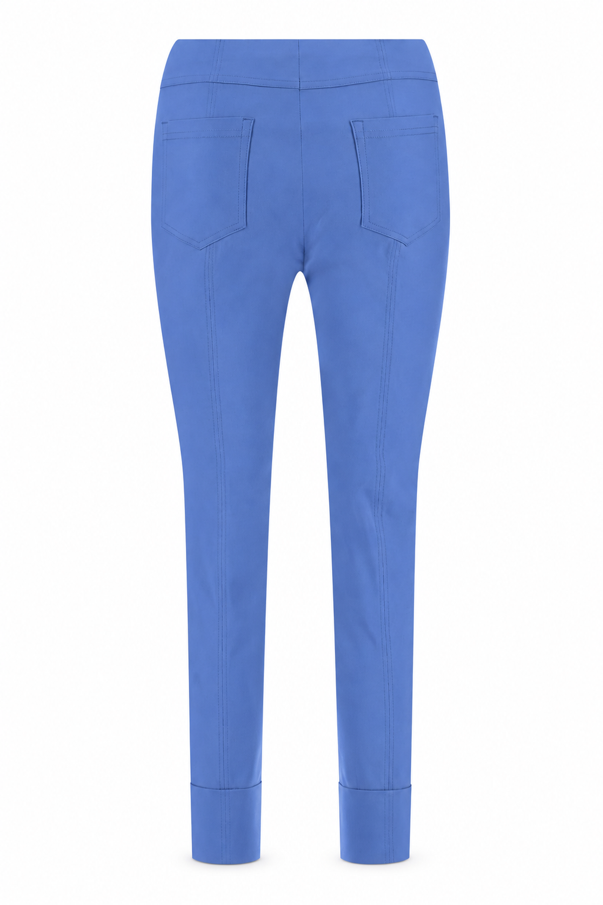 Robell Bella 09 68cm trousers Marina Blue 51568-5499-621, back view — Shop Robell at Dotique