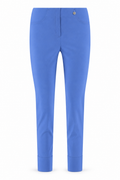 Robell Bella 09 68cm trousers Marina Blue 51568-5499-621, front view — Shop Robell at Dotique