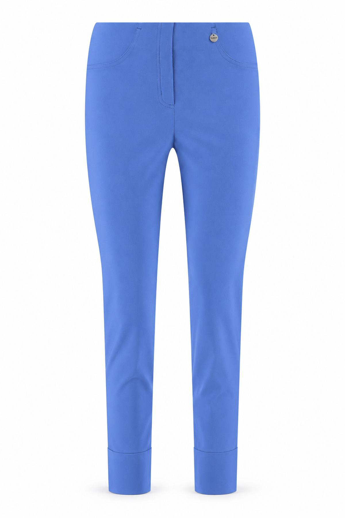 Robell Bella 09 68cm trousers Marina Blue 51568-5499-621, front view — Shop Robell at Dotique