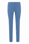 Robell Bella K 73cm trousers Azure Blue, front view — Shop Robell at Dotique