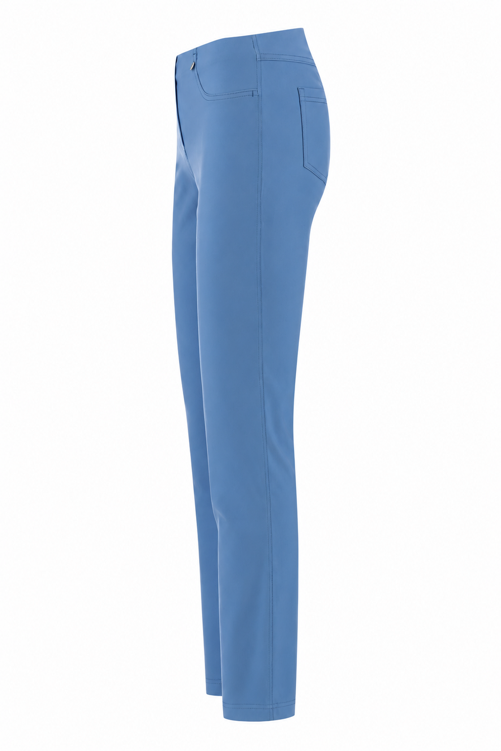 Robell Bella K (73cm) trousers Azure Blue 51559-5499-600, side view — Shop Robell at Dotique