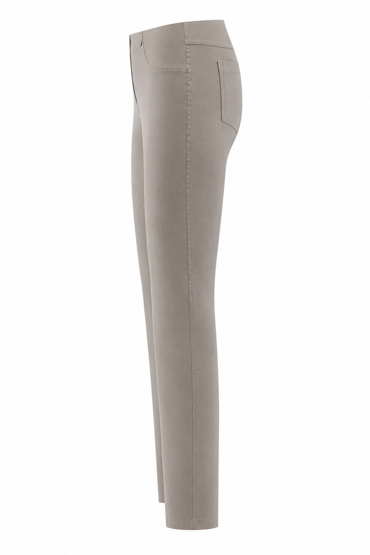 Robell Bella K (73cm) trousers Light Taupe 51559-5499-13, side view — Shop Robell at Dotique