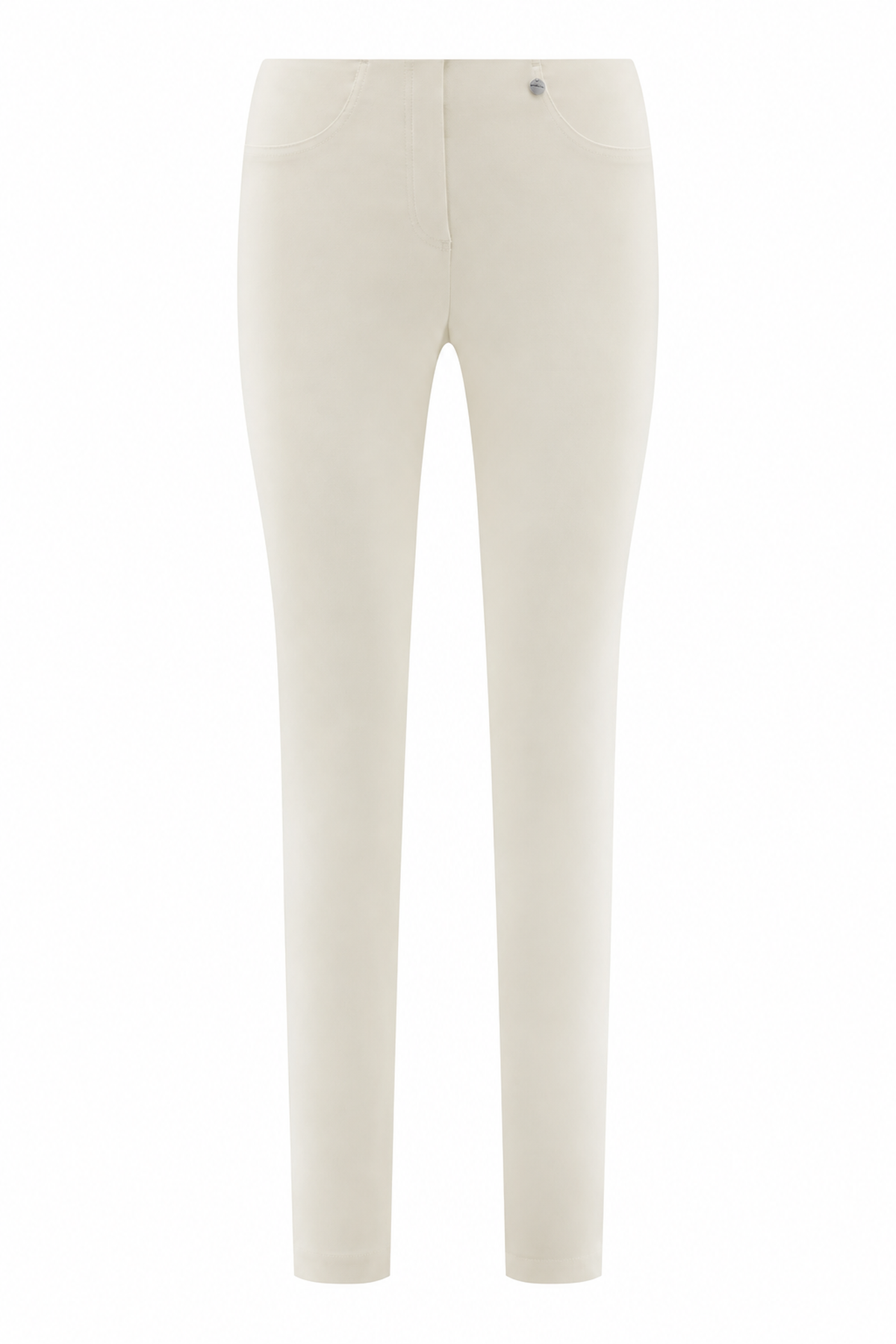 Robell Bella K 73cm trousers Off White, front view — Shop Robell at Dotique