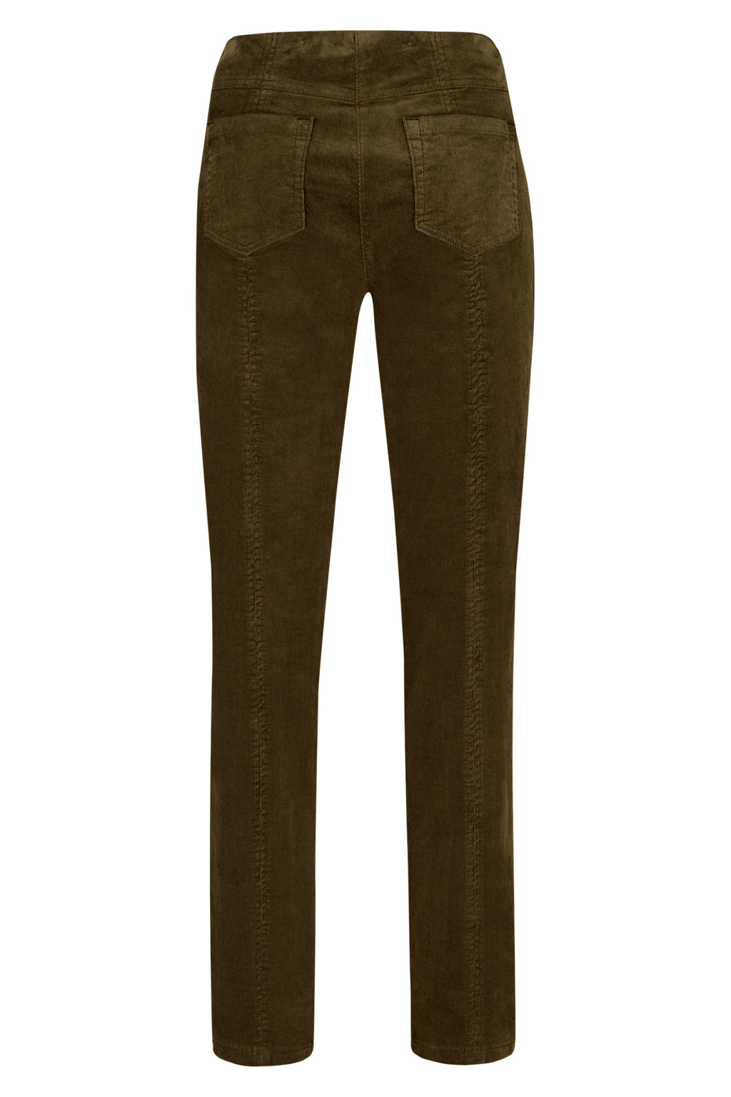 Robell Bella K Velvet Cord Trousers Toffee (73cm) 52457-54363-38