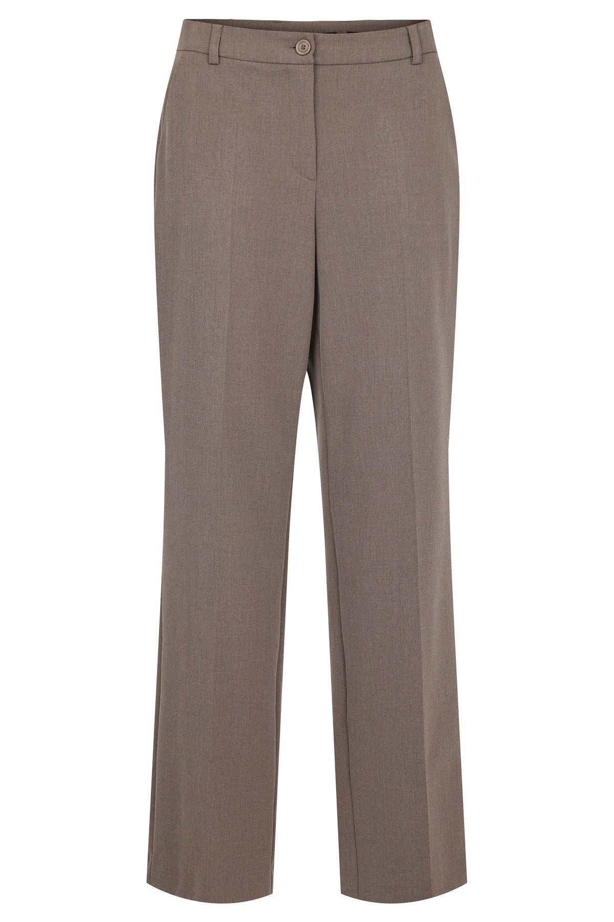 Robell Britt (75cm) trousers Brown 53578-5405-1118 front view – shop Robell at Dotique