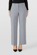 Robell Britt (75cm) trousers in silver, front view, 53578-5405-91. Shop Robell at Dotique.