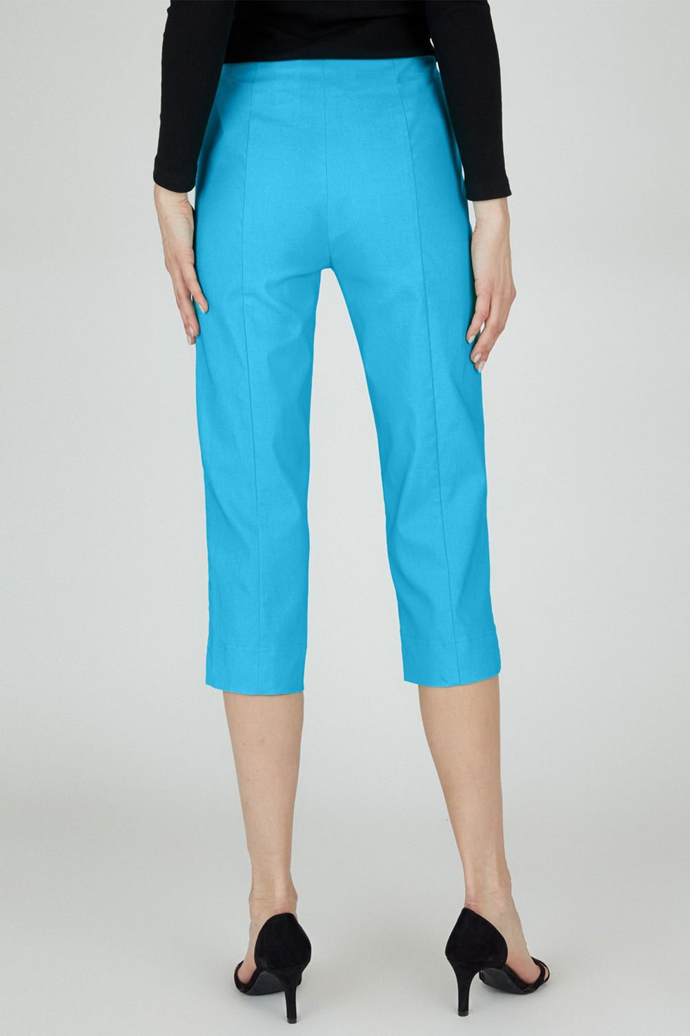 Robell Capri Trousers Marie 07 Blue 51576 5499 601 - Dotique