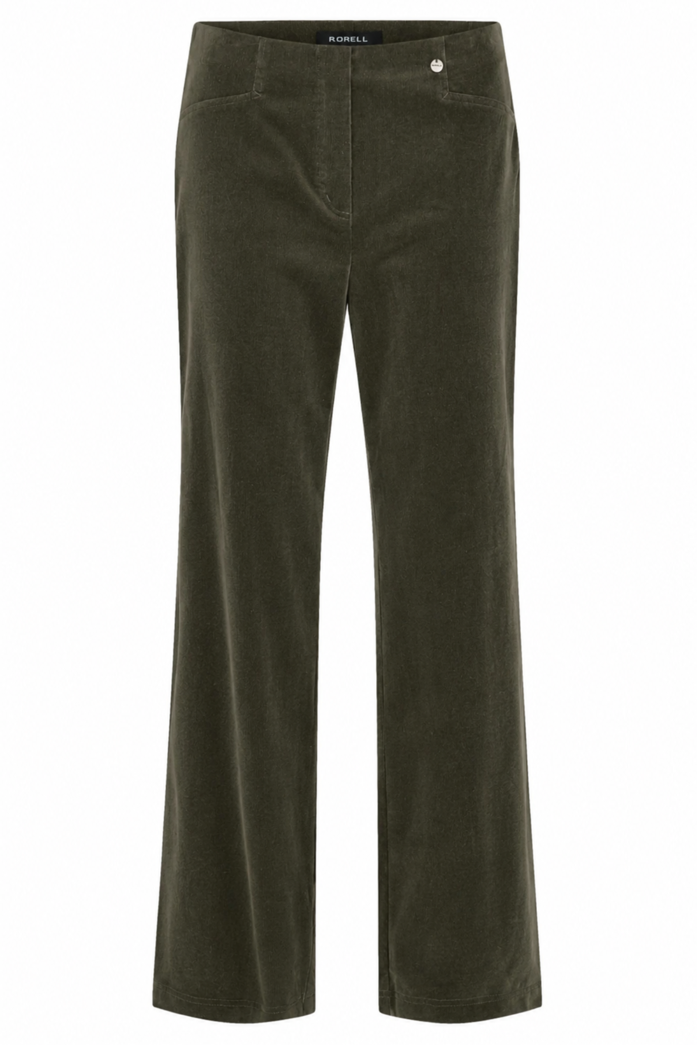 Robell Efi 73cm Trousers Loden Green 51440-54363-187
