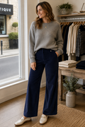 Robell Efi 73cm Trousers Navy 51440 54363 691