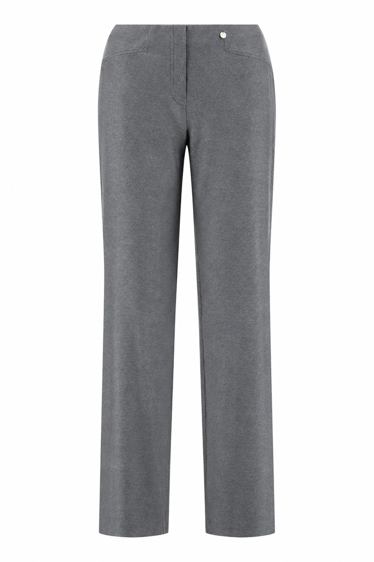 Robell Efi flannel trousers Grey (78cm) 51463-5426-95, front view — Shop Robell at Dotique