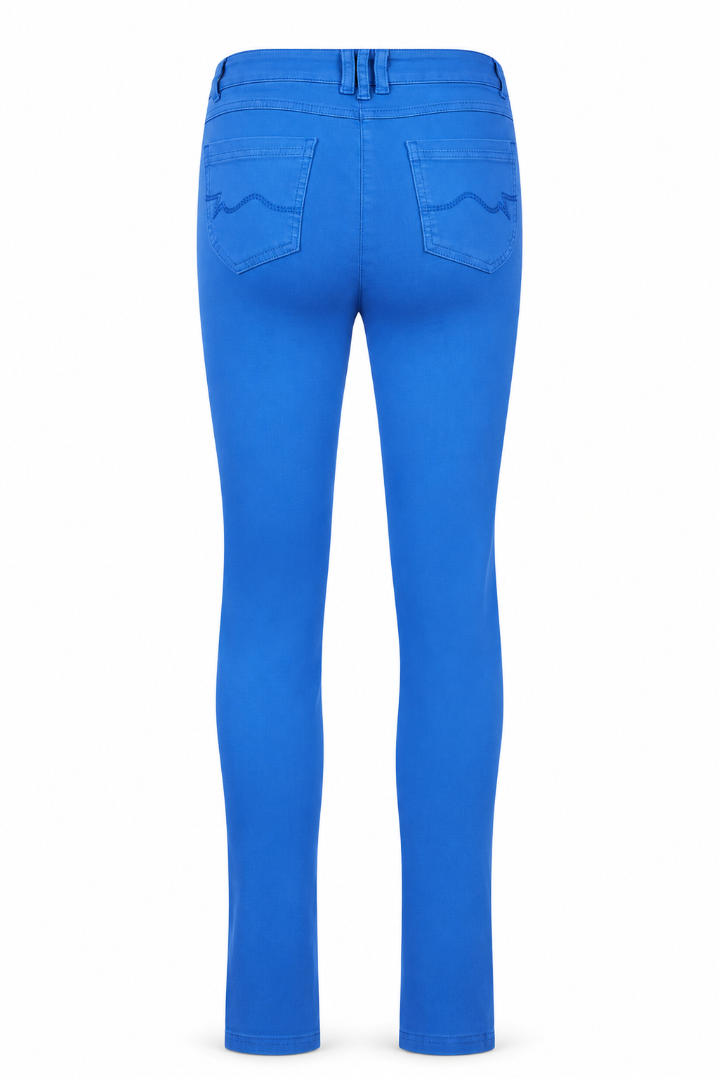Robell Elena 09 68cm trousers in Royal Blue 53524-5527-67 – back view — Shop Robell at Dotique