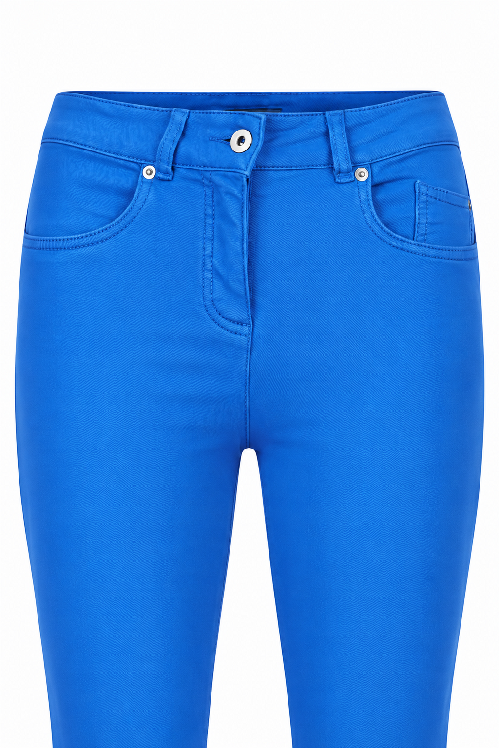 Robell Elena 09 (68cm) Royal Blue trousers 53524-5527-67, waistband and pocket detail — Shop Robell at Dotique