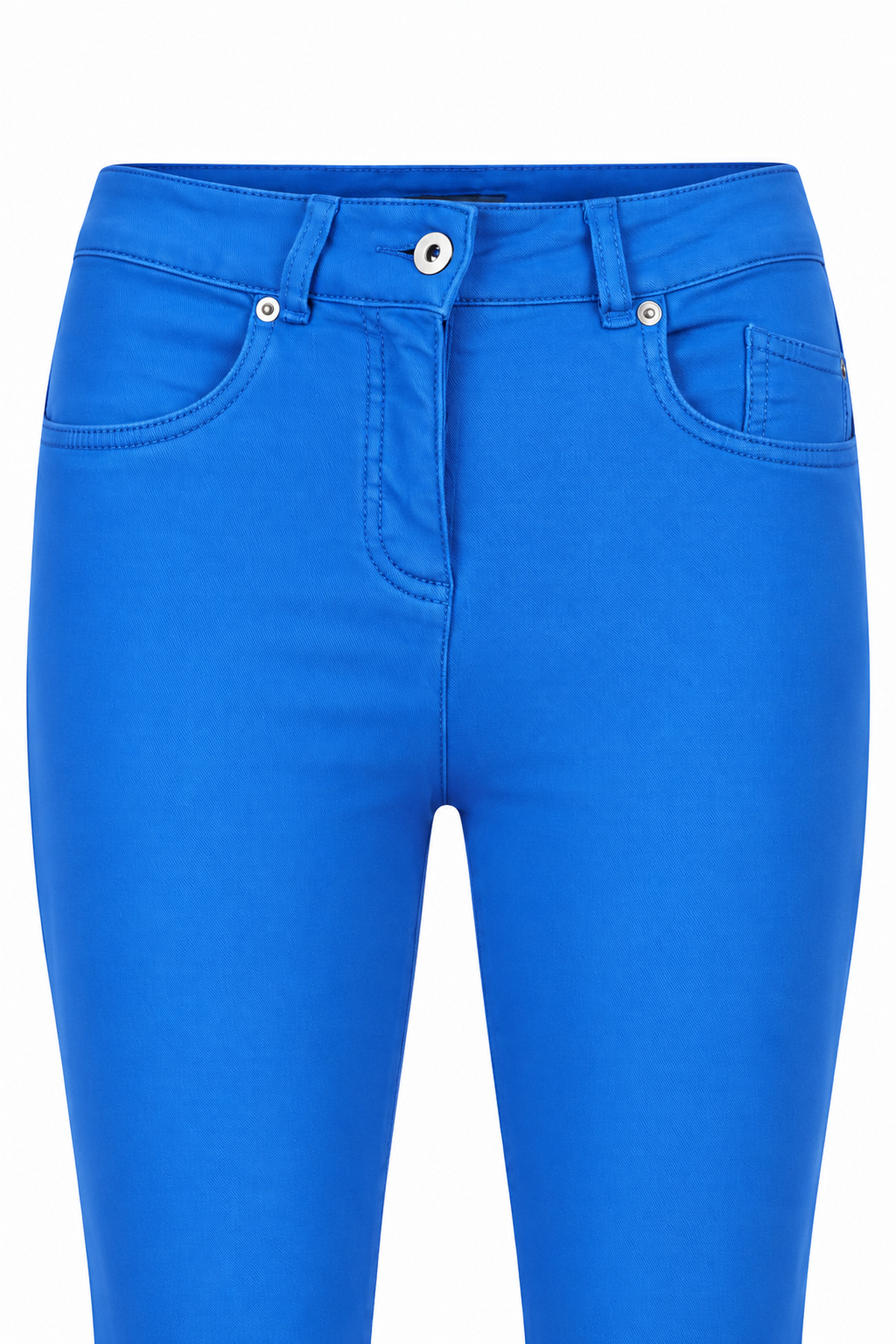 Robell Elena 09 (68cm) Royal Blue trousers 53524-5527-67, waistband and pocket detail — Shop Robell at Dotique