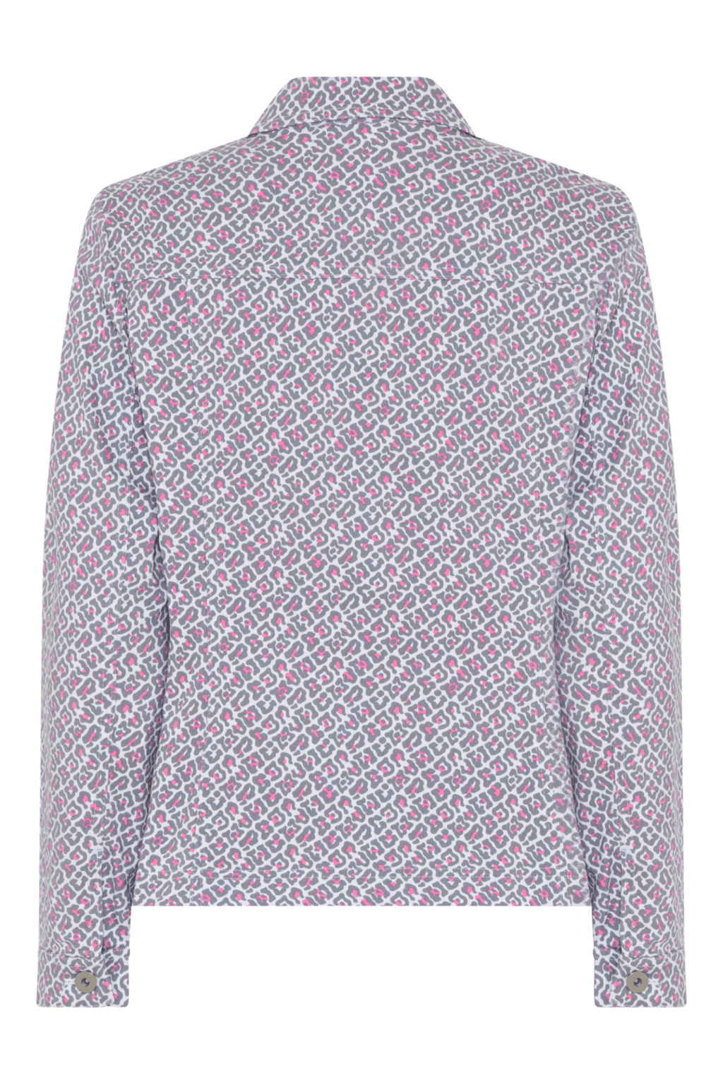 Robell Happy Jacket 57609 54708 Navy Leopard Print - Dotique