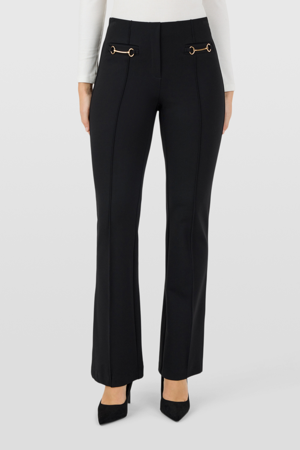 Robell Joella 82cm Trousers Black 53641-60012-90