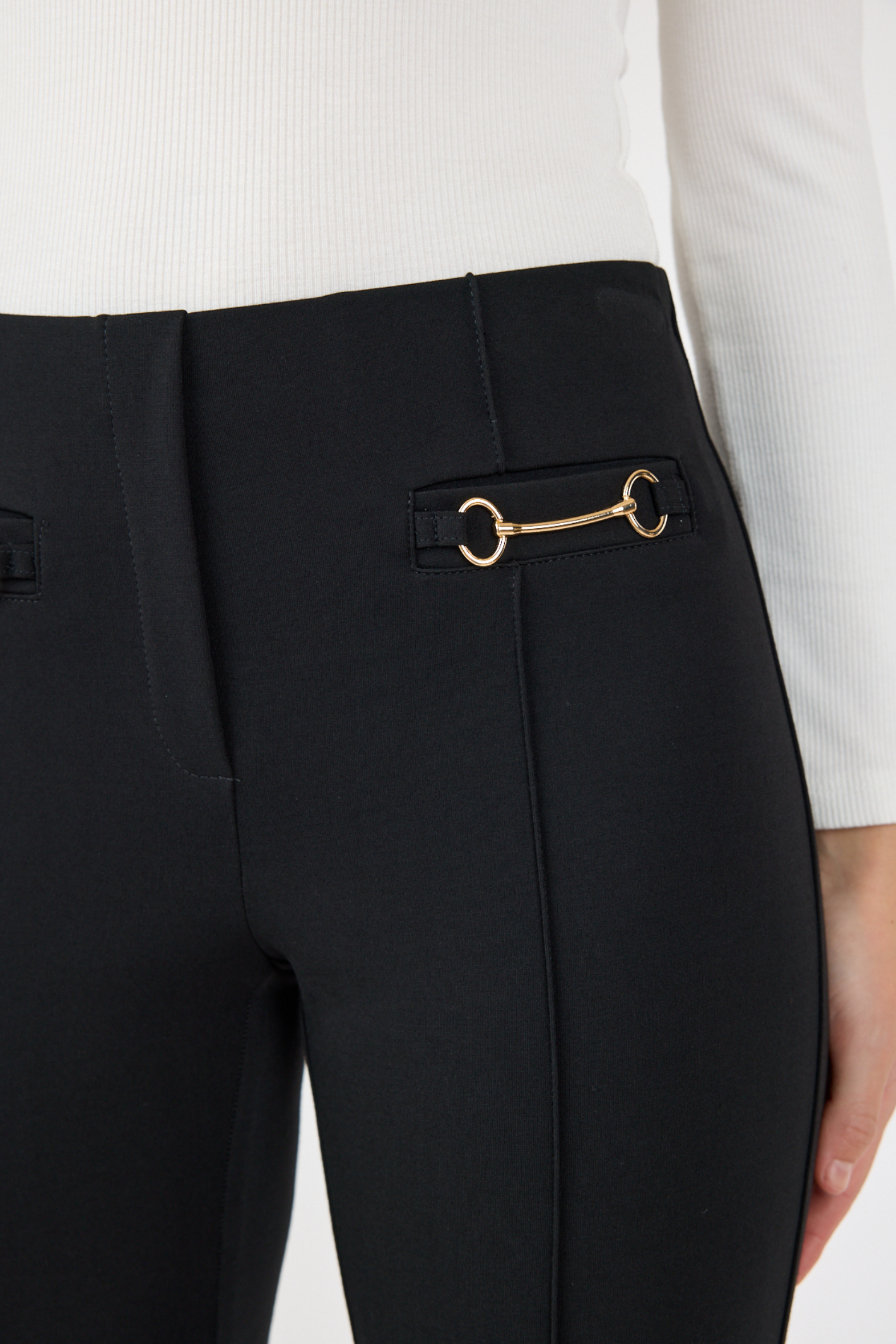 Robell Joella 82cm Trousers Black 53641-60012-90