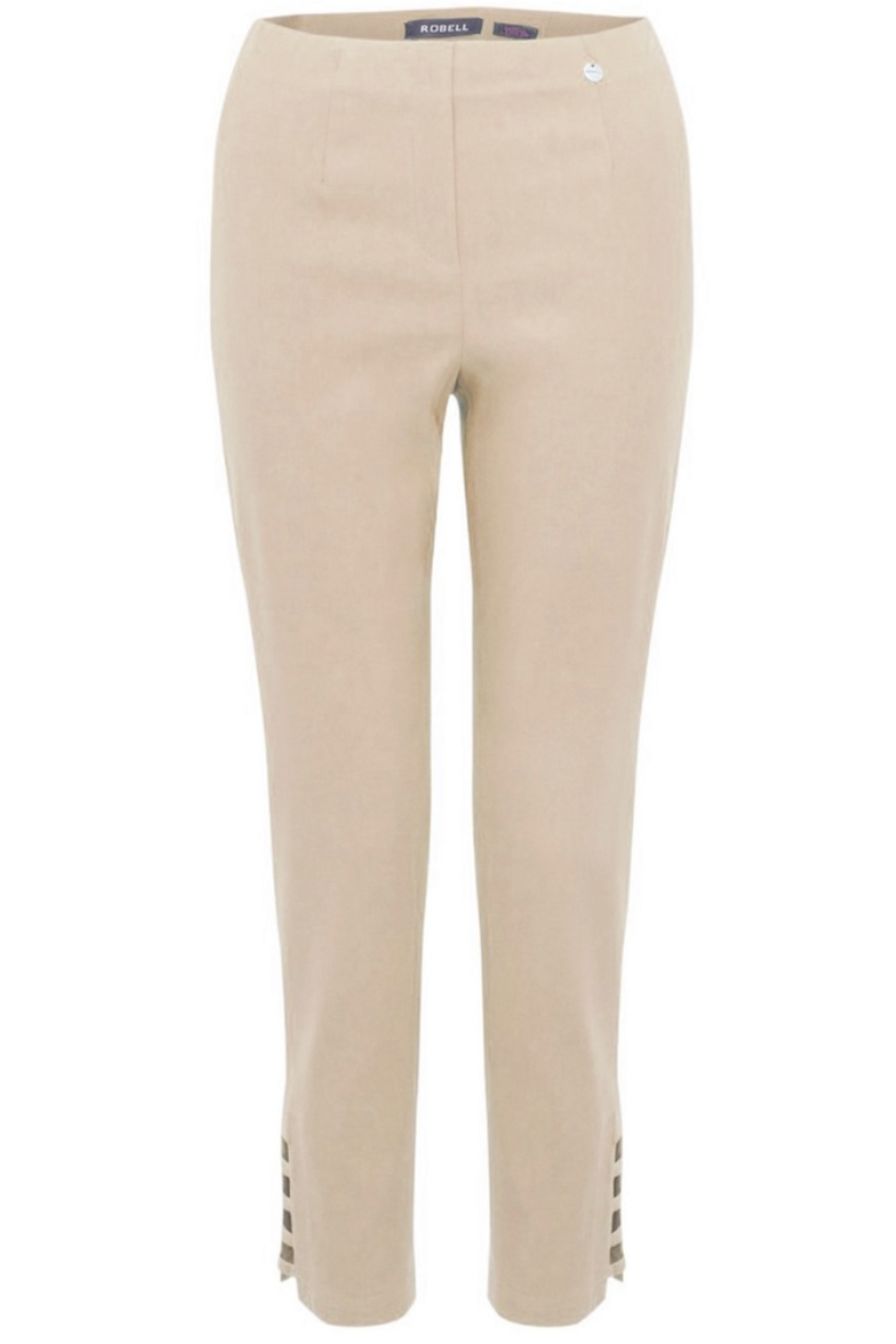 Robell Lena 09 trousers in stretch bengaline with a flattering pull-on fit. Smart, comfortable and easy to wear. Shop now at Dotique.