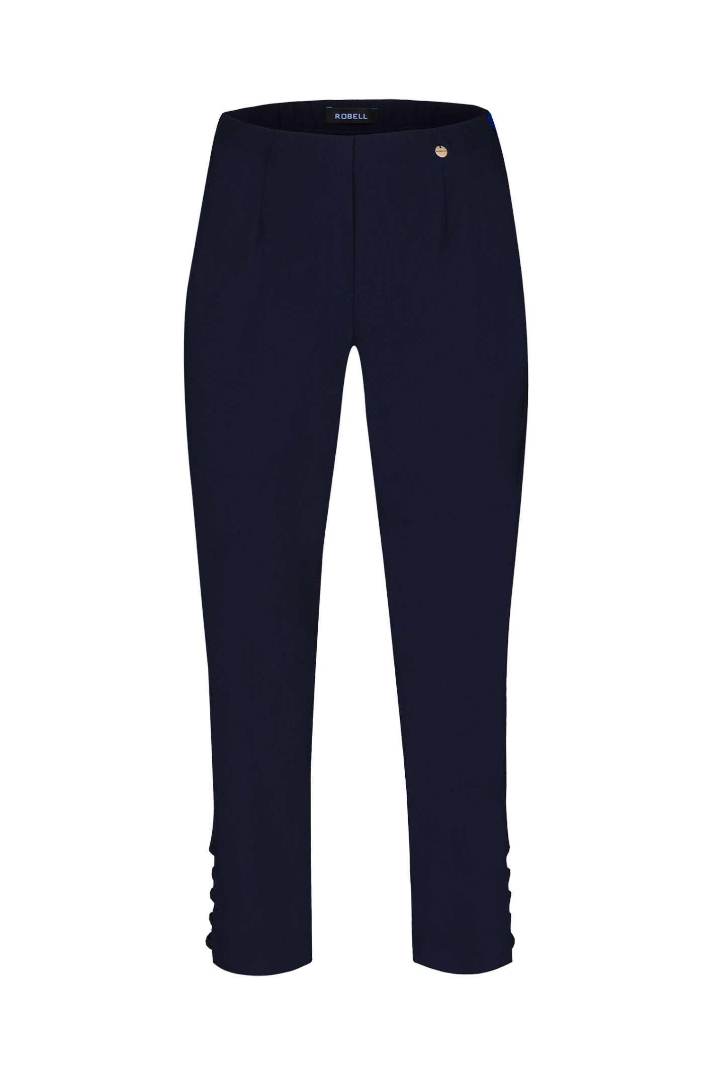 Robell Lena 09 trousers in stretch bengaline with a flattering pull-on fit. Smart, comfortable and easy to wear. Shop now at Dotique.