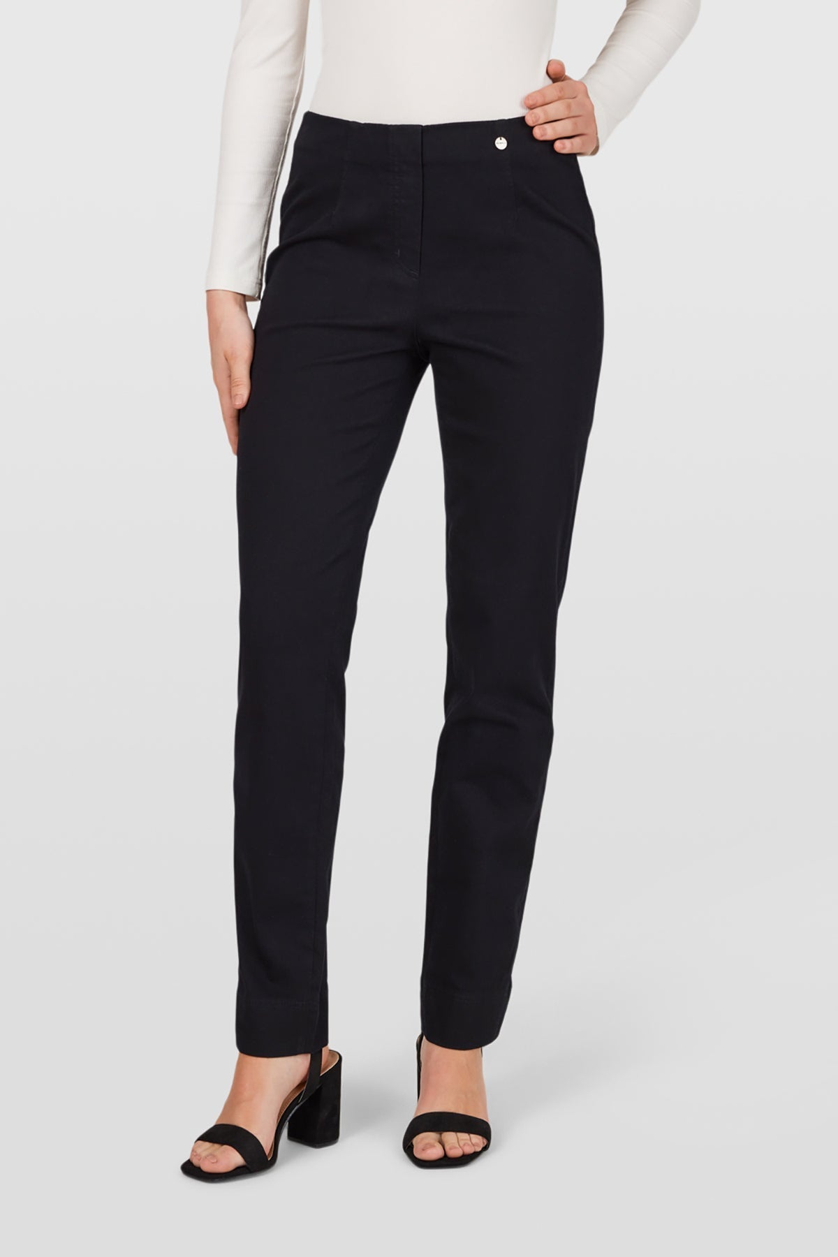 Robell Marie Full-Length Jeans Black (78cm) — Shop Robell at Dotique