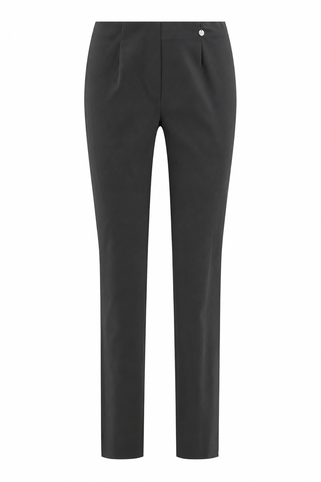 Robell Marie 78cm trousers Charcoal 51412-5499-97, front view — Shop Robell at Dotique