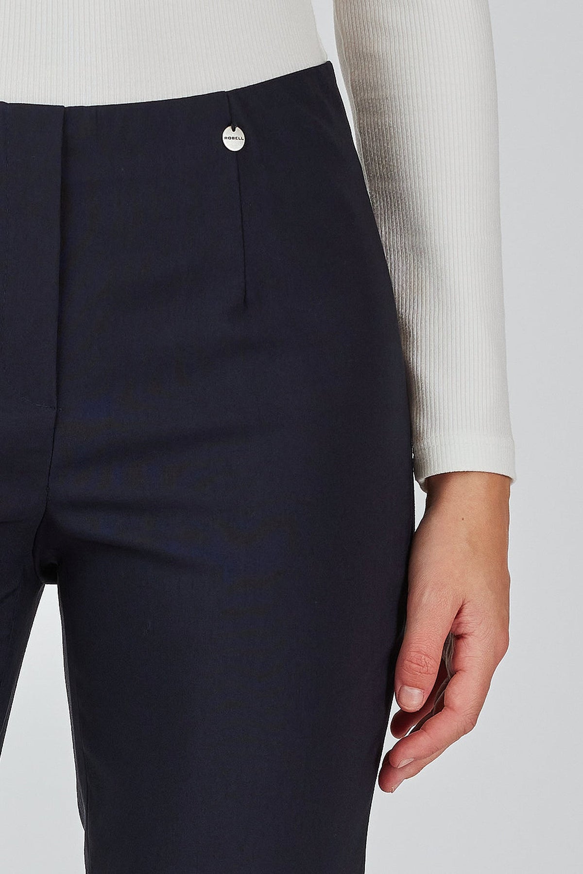 Robell Marie 78cm Trousers Navy 51412-5499-69 — Shop Robell at Dotique