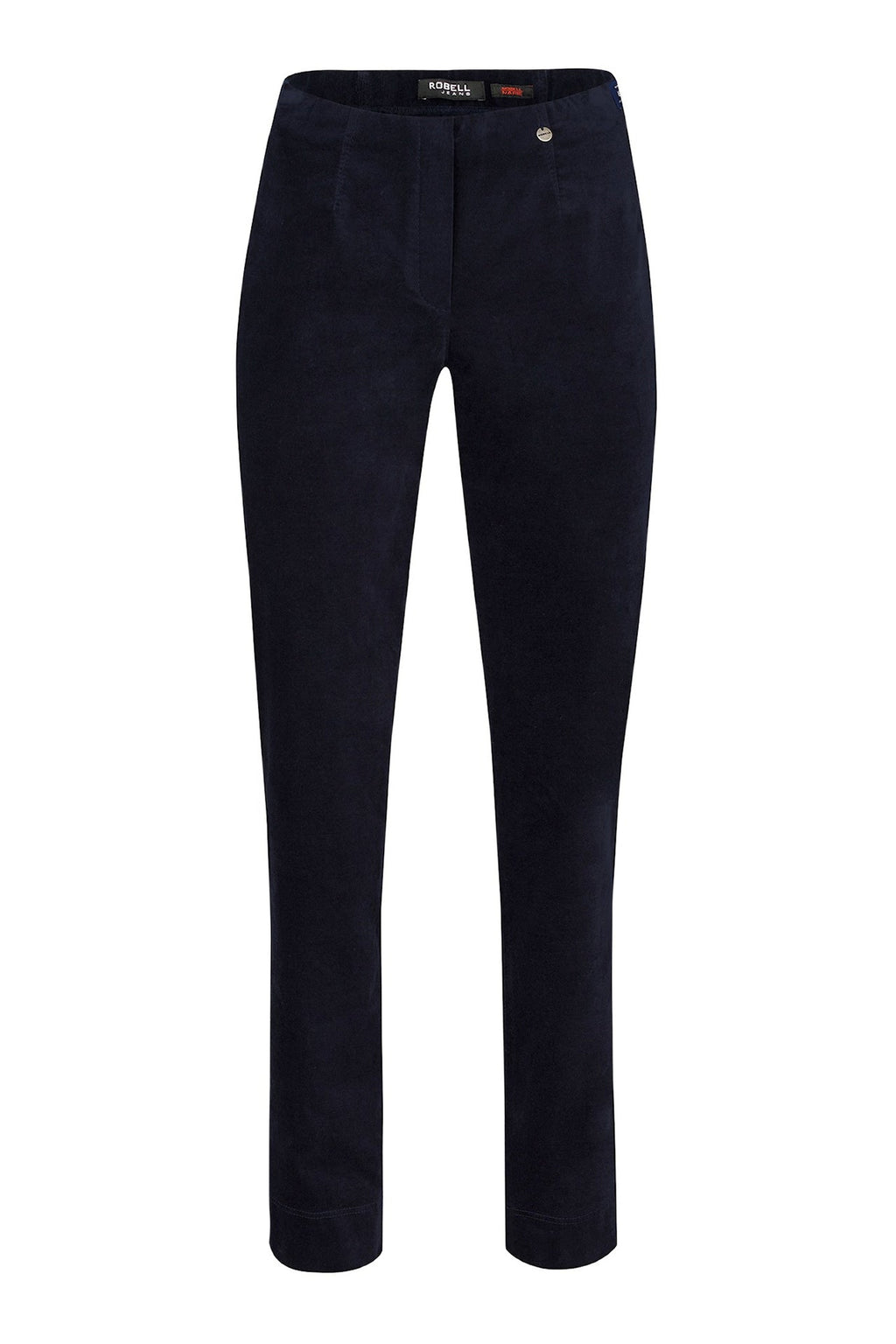 Robell Marie Cord (78cm) Trousers Navy 51414-54362-691 — Shop Robell at Dotique