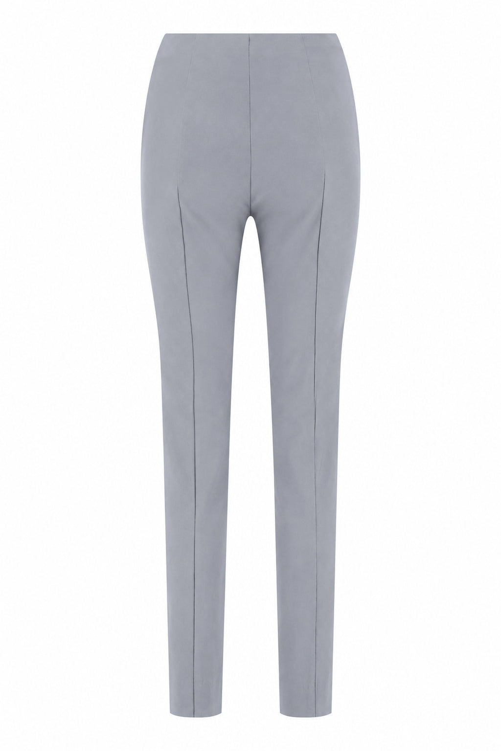 Robell Marie Fleece Lined (73cm) Trousers Pearl Grey 51412-54025-921, back product view – shop Robell at Dotique