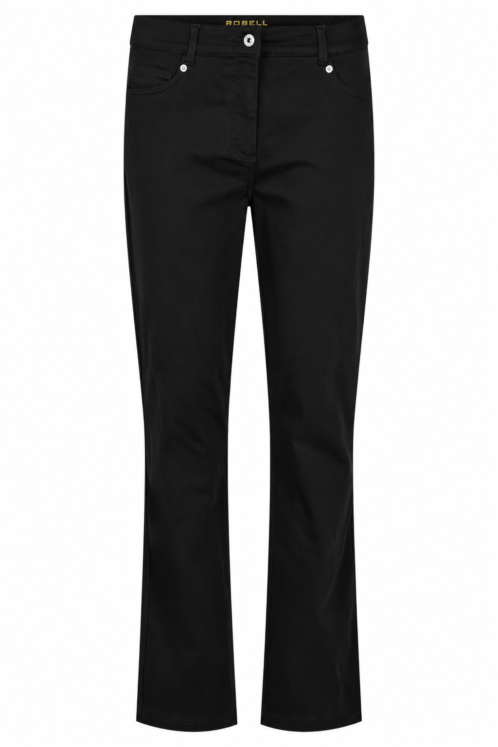 Robell Marlen (80cm) Trousers Black 51457-55188-90, front view — Shop Robell at Dotique