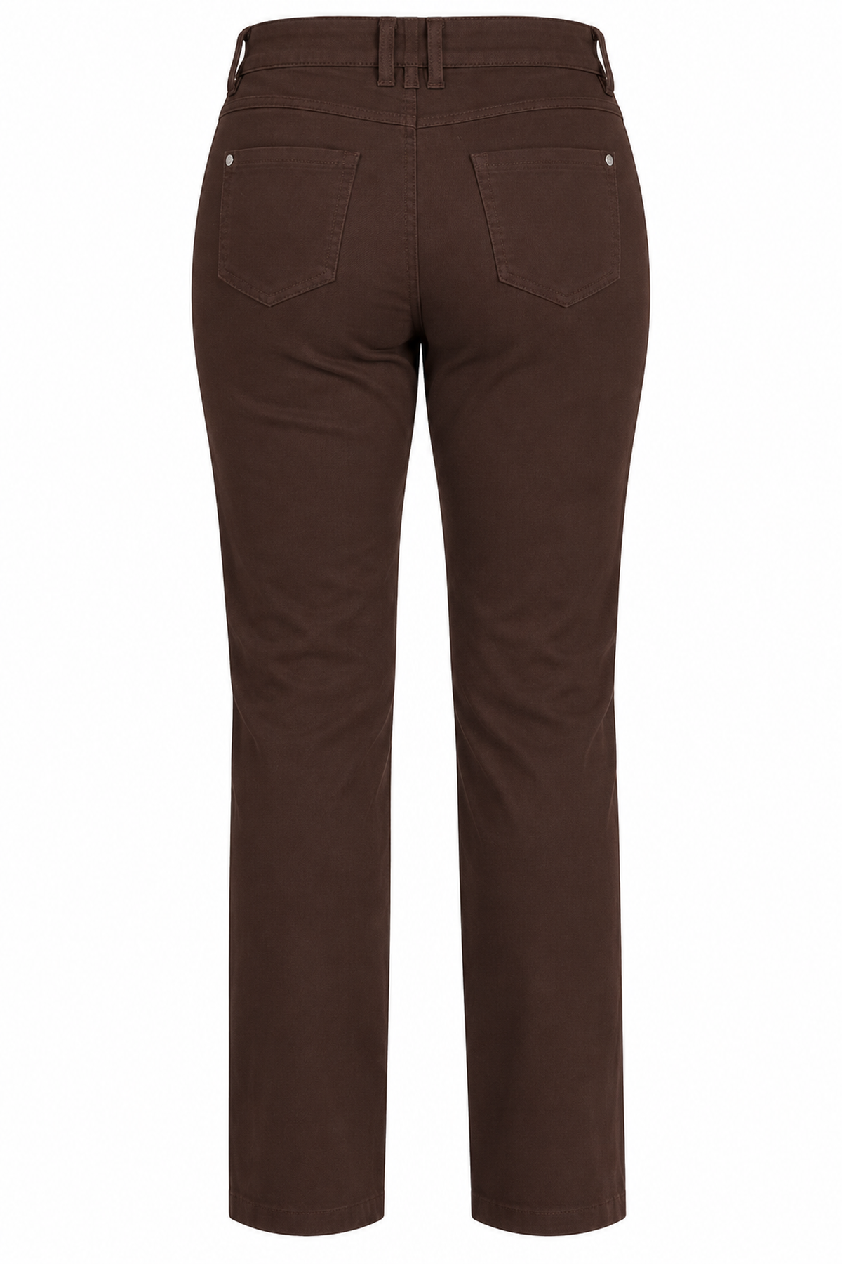 Robell Marlen trousers Dark Brown (80cm) 51457-55188-39, back view — Shop Robell at Dotique