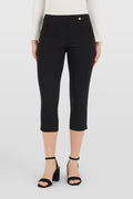 Robell Rose 07 Capri Trousers Black (55cm) — Shop Robell at Dotique