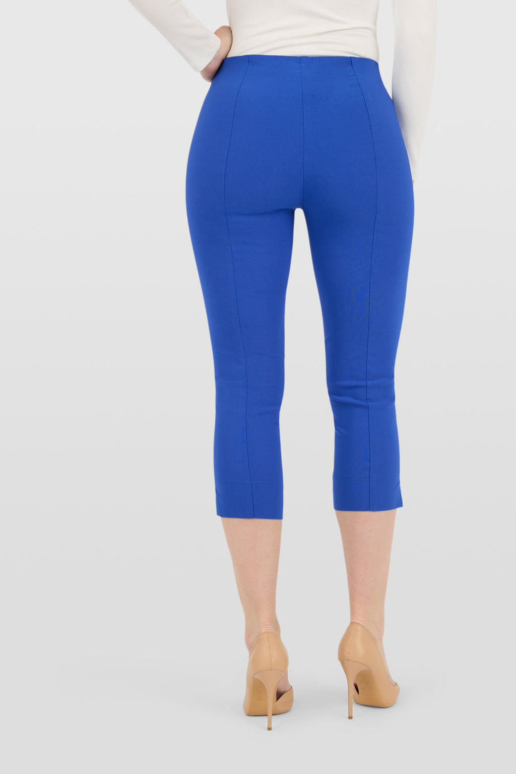 Robell Rose 07 Capri Trousers Royal Blue (55cm) — Shop Robell at Dotique