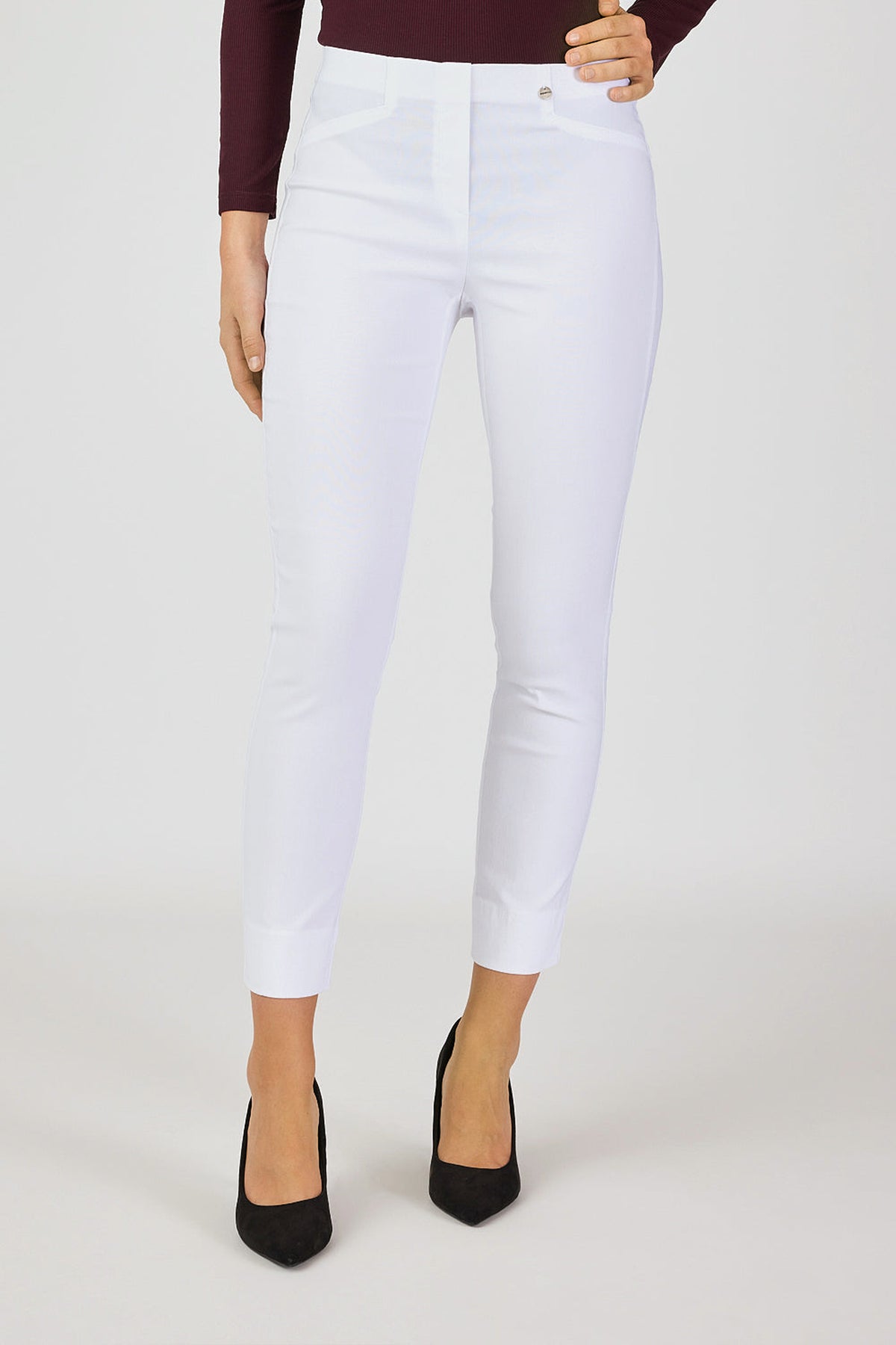 Robell Rose 09 (68cm) Trousers White 51527-5499-10 — Shop Robell at Dotique