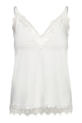 Rosemunde 102507 RWBridget Sleeveless Lace Strap Top New White